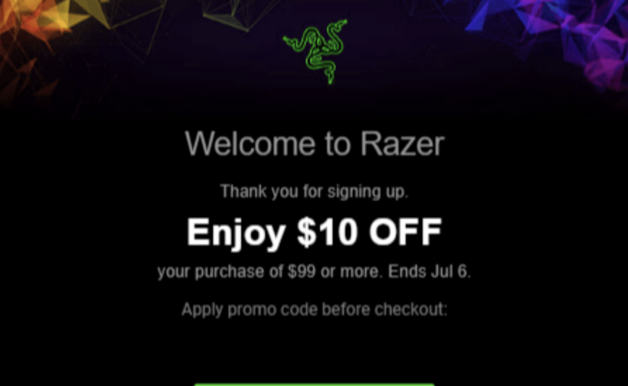 4 Email Marketing and Marketing Automation Strategies To Use 2 welcome email example 1 1