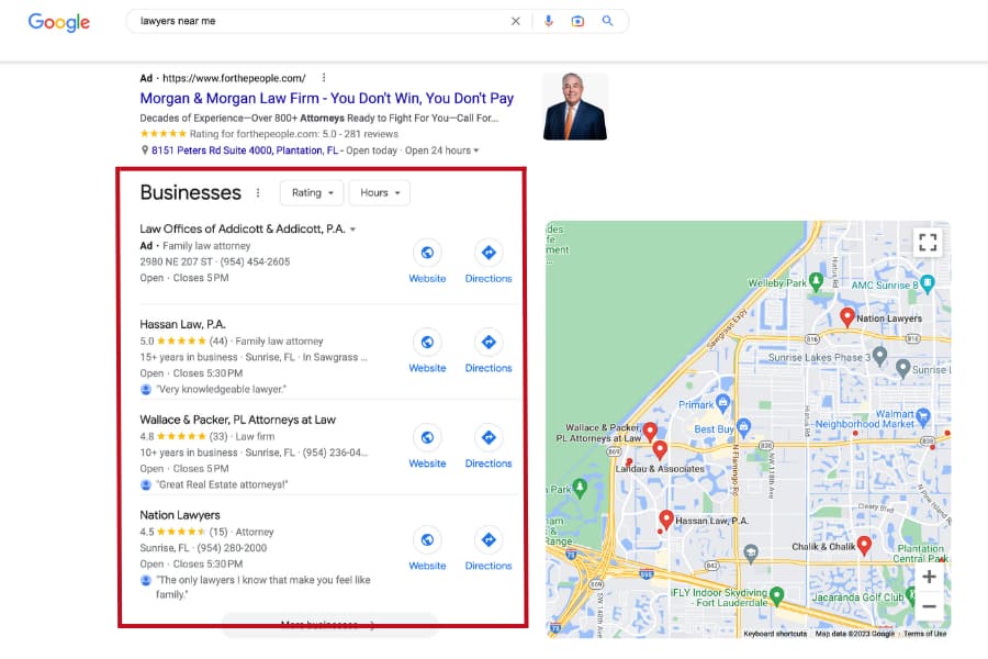 What is Local SEO and Why Is Local Search Important 1 Google Map Pack