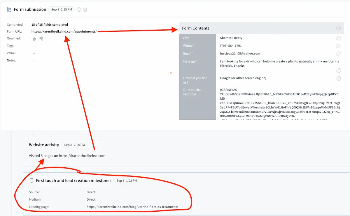Properly interterlinking blogs generates leads from other webpages