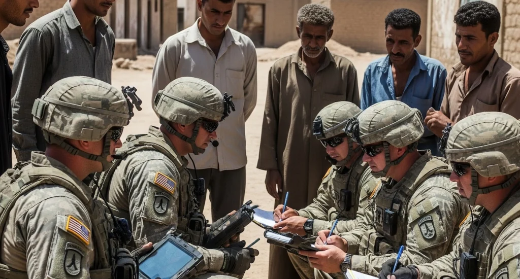 army intel soldiers
