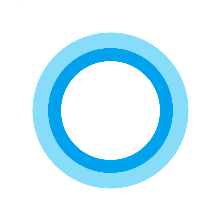 micrsoft cortana logo