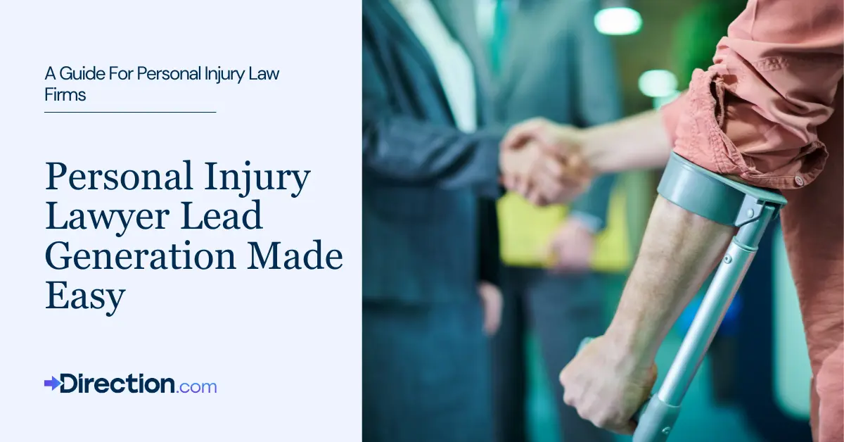 Personal injury lawyer lead generation