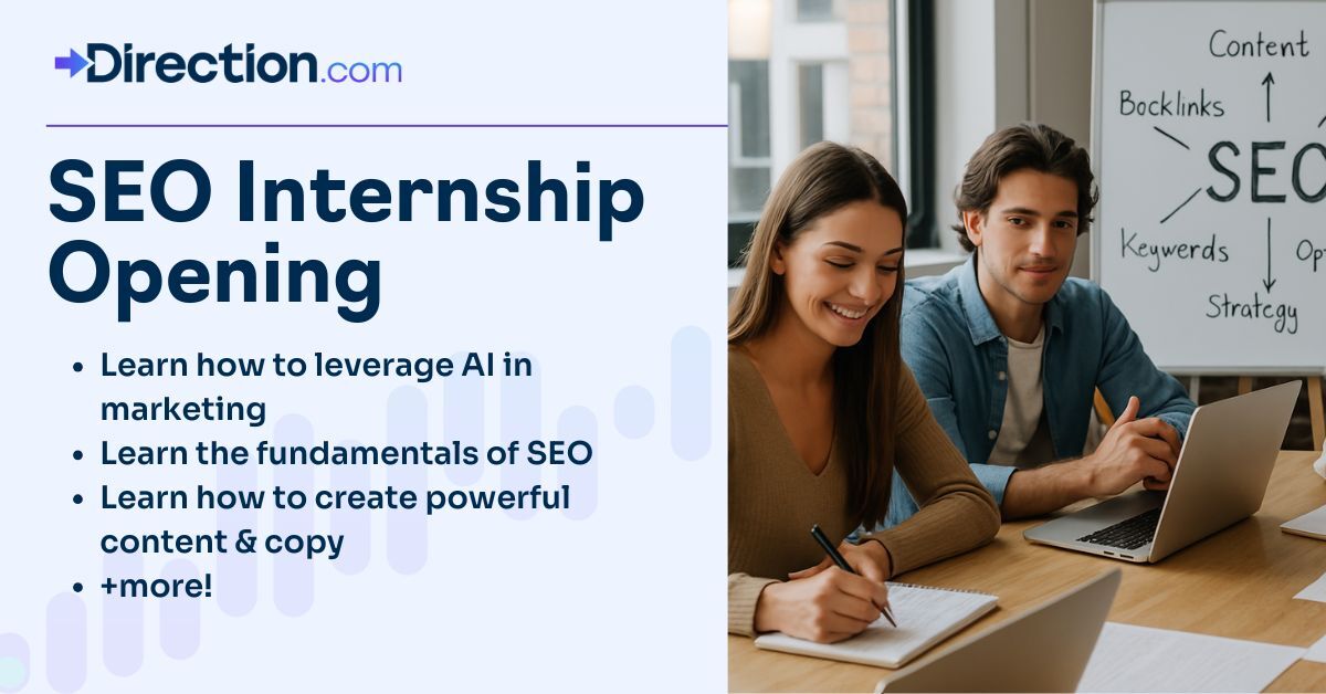 seo internship at direction