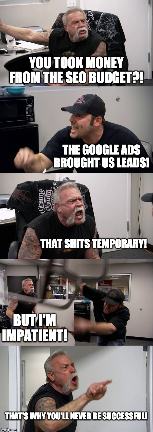 seo takes time meme 1 1