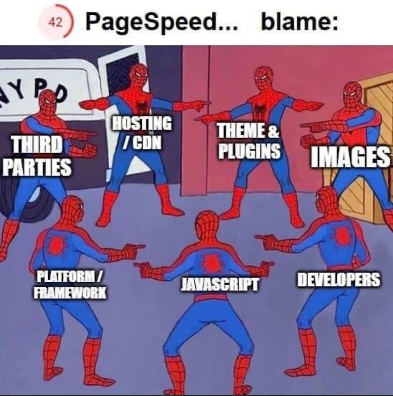pagespeed blame