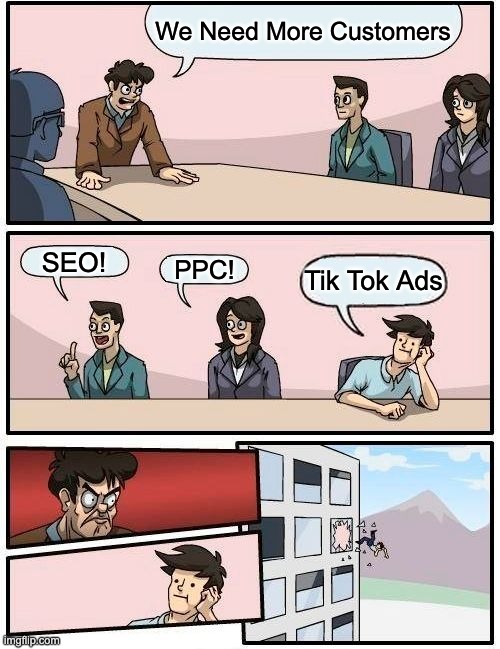 seo ppc tik tok meme