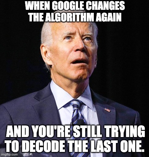google algorithm decoding meme