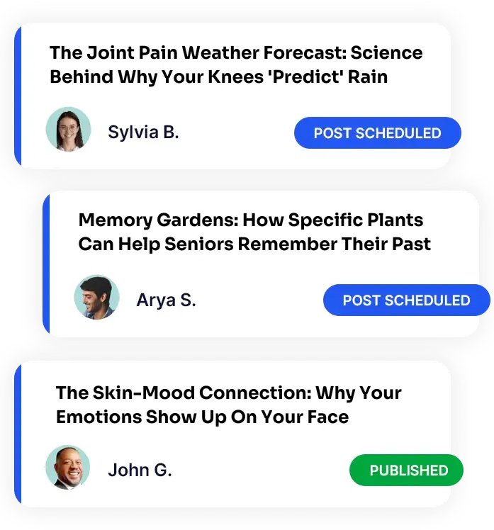 blog post content ideas for healthcare