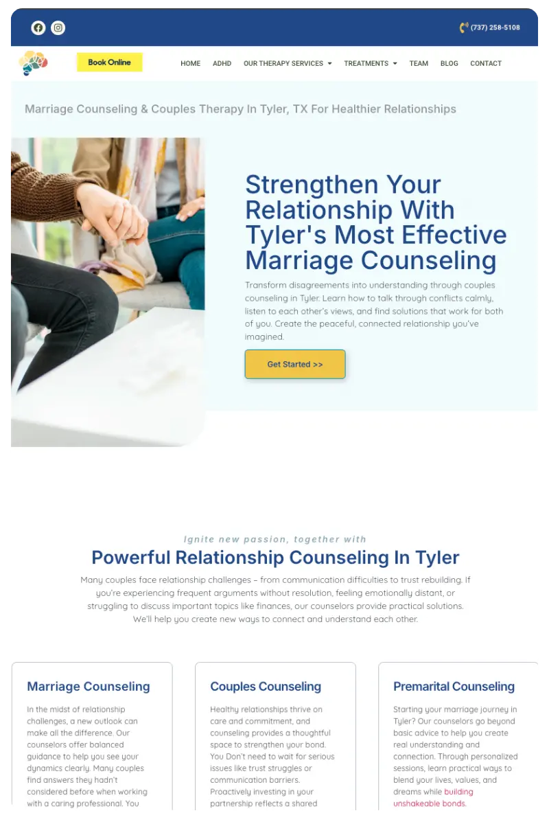 mosaic landing pages for therapy unlocked