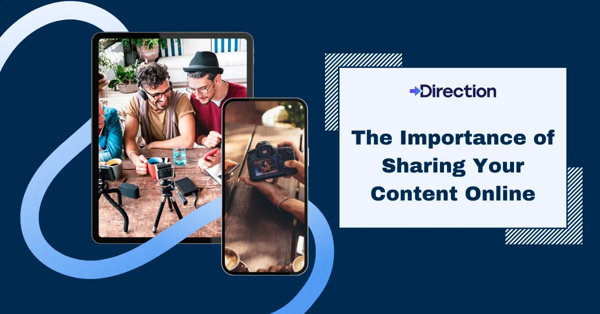 the importance of sharing your content online
