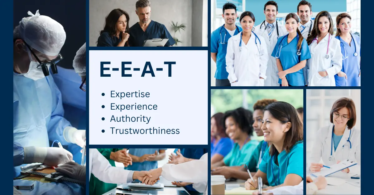 E-E-A-T in healthcare