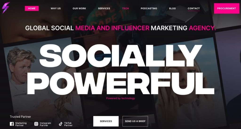 The Top 10 Travel Marketing Agencies: Your Guide to SEO, Paid Media, and AI Visibility in 2025 7 socially powerful homepage