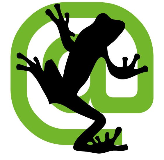 screaming frog logo