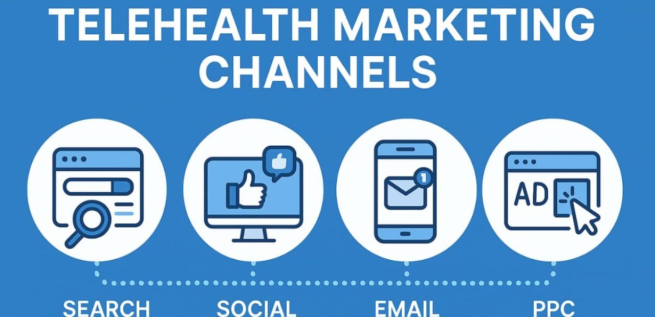 Telehealth marketing channels strategies