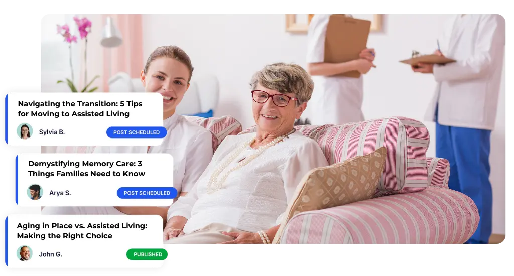 Senior Living SEO Services for Palliative Care & Hospice Care 7 seo for assisted living centers.