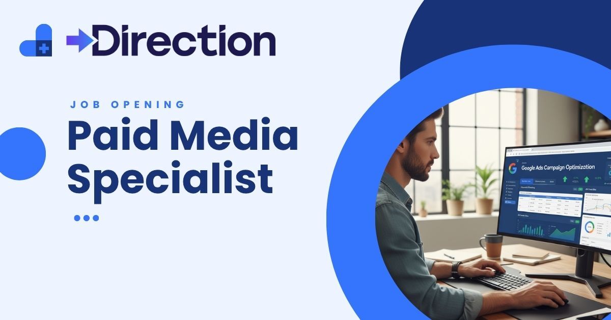 Paid media specialist job opening at direction.com.