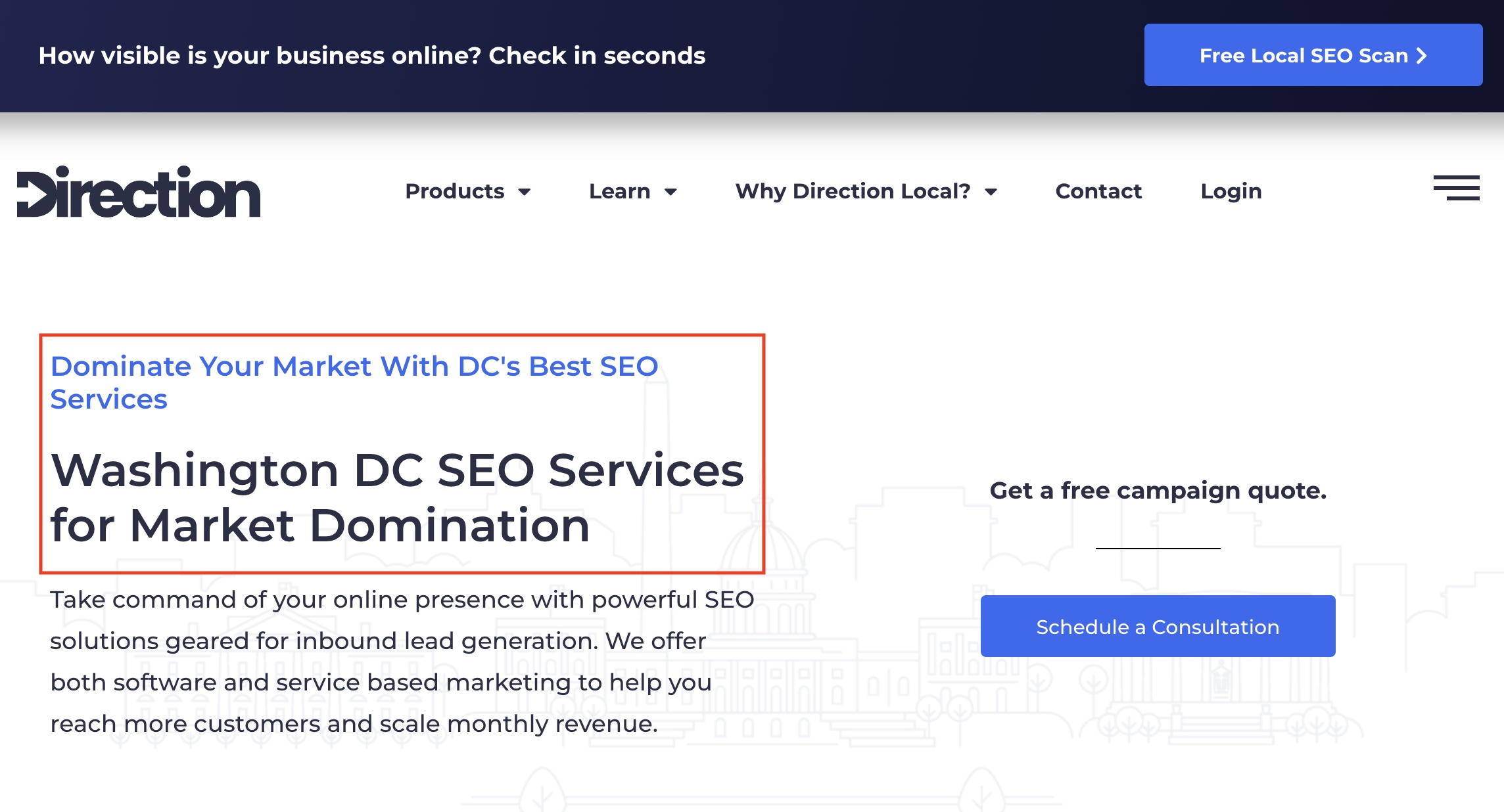 Local SEO Headers