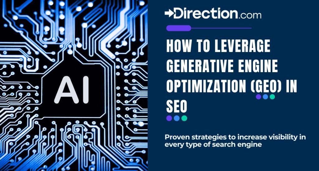 Direction - Expert Healthcare & Medical SEO Services to Boost Rankings to #1 21 geo seo