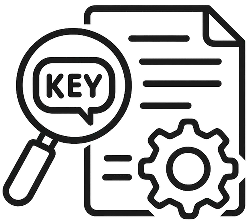 In-depth keyword research services.