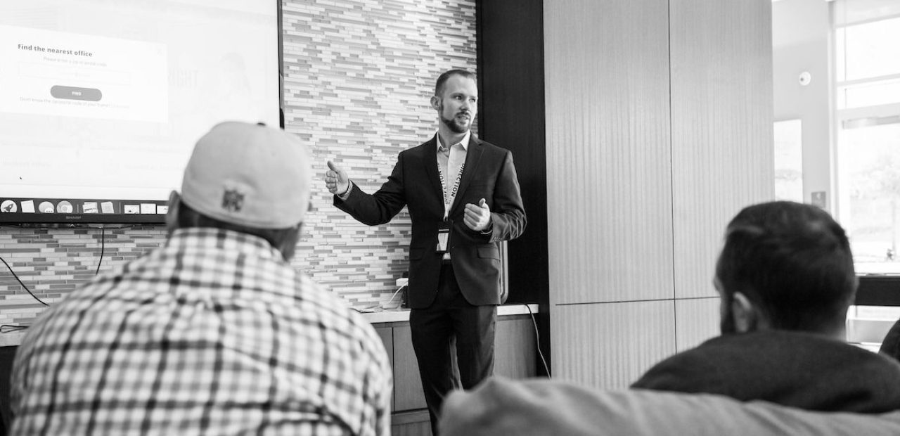 Chris Kirksey Presenting at Business Conference